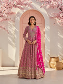 The Maharani Show-Stopper Anarkali Gown with Full Embellishment