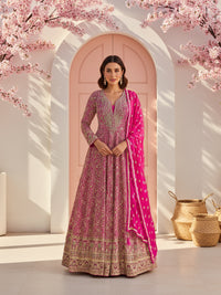 The Maharani Show-Stopper Anarkali Gown with Full Embellishment